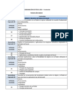 Programación II Sem - Física 3ro Medio 2016