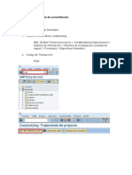 Creación de Formulario de Consolidación y Visualización