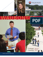Waubonsee Catalog 2010-2011