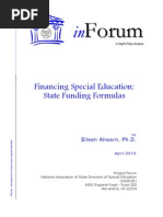 Download Financing Special Education State Funding Formulas by terrybooth SN32126711 doc pdf
