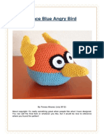 2012 Blue Angry Bird