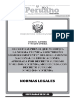 296676398 Norma Tecnica E 030 Diseno Sismorresistente Actualizada