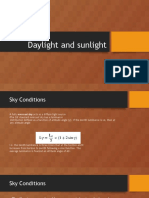 Daylight and Sunlight