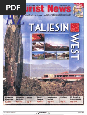 Az Tourist News June 03 Arizona Leisure