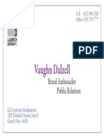 Vaughn Business Card