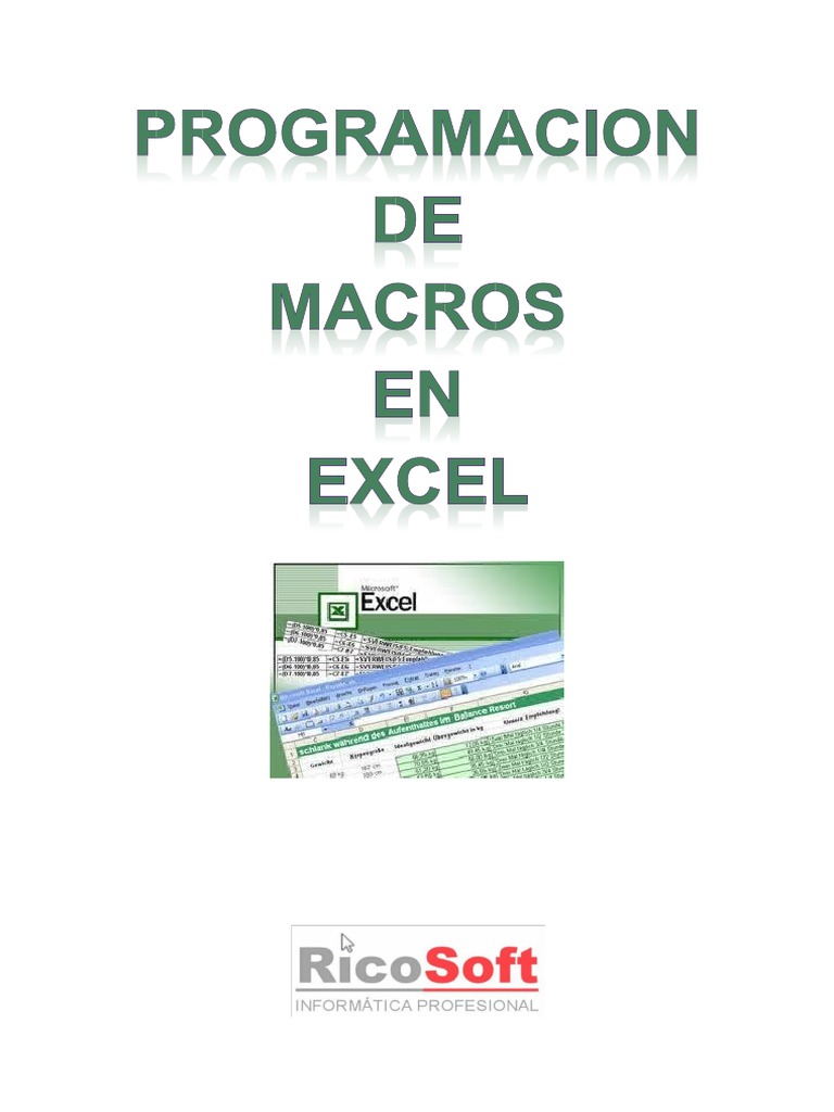Programación VBA y Macros en Excel | PDF | Objeto (informática ...