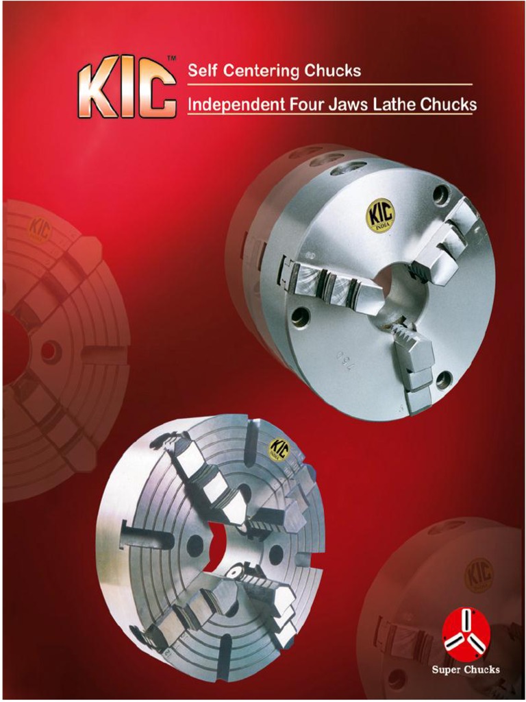 Specifications for Self Centering Chucks | PDF | Steel | Industries