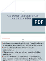 02 Sintese Doutrinaria - Os dons espirituais à luz da Bíblia.pptx