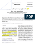 Determination of Sulfonamides in Selected Malaysian Swine Wastewater by High Performance Liquid Chromatography