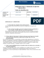 MIV-U3 - Actividad Integradora Fase 2. Obstáculos Al Ejercicio Democrático