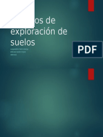 Métodos de Exploración de Suelos