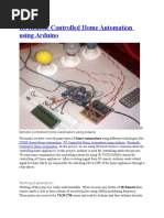 Download IRRemoteControlledHomeAutomationUsingArduinobyAarArafatSN321309002 doc pdf