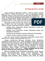 Profil Pembinaan Kursus & Kelembagaan Kabupaten Lebak Tahun