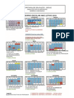 Calendário Escolar Ano Letivo 2010