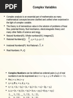 Complex Variables Questions