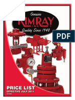 Price Guide Kimray