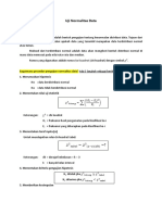 Uji Normalitas Data PDF