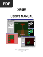 XRSIM User Maual