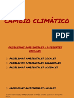 Cambio Climático