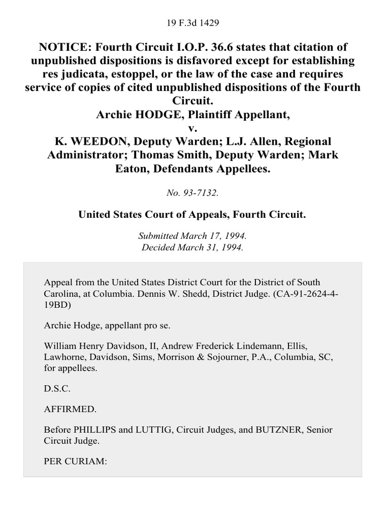 archie-hodge-v-k-weedon-deputy-warden-l-j-allen-regional