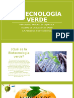 Biotecnología Verde