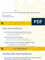 Analyzing CATA Data Using GLM
