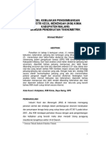 Model Kebijakan Pengembangan Industri Kecil Menengah IKM Kimia Kabupaten Malang Dengan Pendekatan Teknometrik PDF