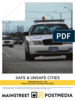 Most Dangerous City — Mainstreet/Postmedia poll