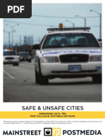 Most Dangerous City - Mainstreet/Postmedia Poll