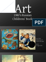 Art of ten 1980s Russian Childrens Books