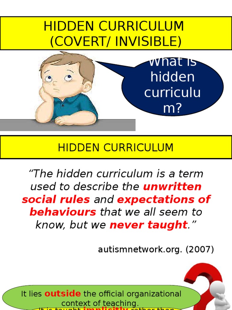 Hidden Curriculum PDF