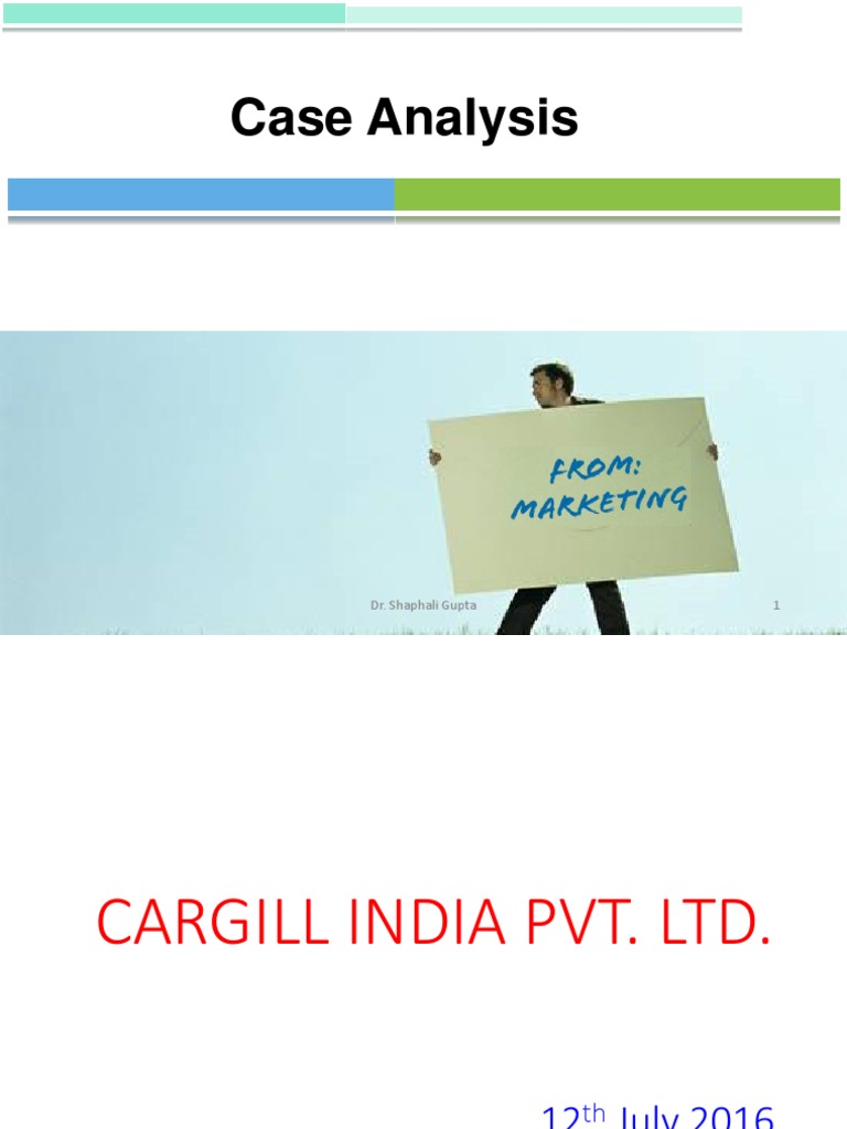 Cargill India PVT PDF Retail Vegetable Oil