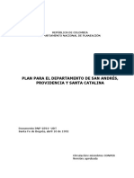 Plan para el Archipelago de San Andres CONPES 2594.pdf