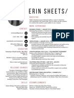 Erin Sheets Resume PDF