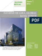 Informe de Gira, Global Proyecto LEED - Completo en PDF