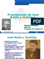 Presidencias de Batlle y Ordóñez