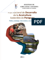 Plan Nacional de Acuicultura Paraguay