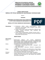 SK Pendidikan - Penyuluhan Pada Pasien