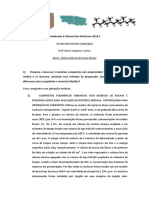 2ª Lista de Exercícios em Ciência de Materiais_UFPE