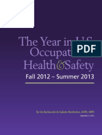 The Year in U.S. Occupational Health & Safety 2013