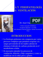 Dr. Juan Céspedes - Fisiología Ventilación PDF