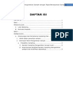 Perancangan Sampling Plan