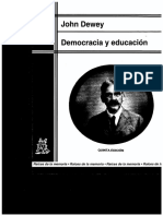 Dewey John - Educacion Y Democracia