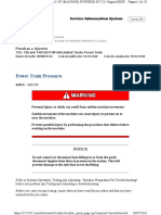 Power Train Pressures PDF
