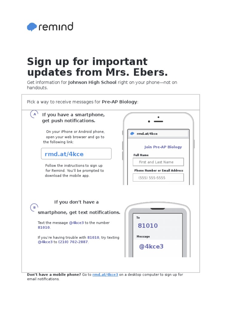 Remind 101 | PDF | Career & Growth