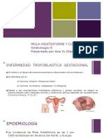 Mola Hidatiforme y Coriocarcinoma: Diagnóstico y Tratamiento