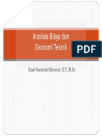 Konsep Dasar Ekonomi Teknik PDF