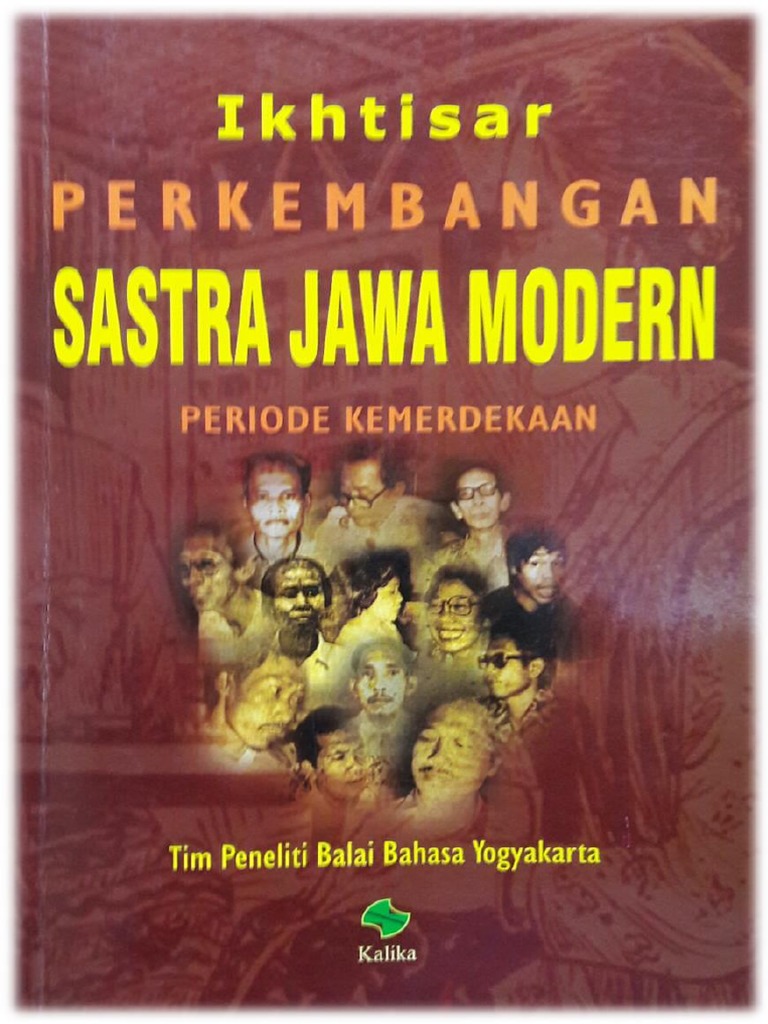 Ikhtisar Perkembangan Sastra Jawa Periode Kemerdekaan