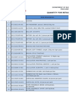 Common Used Quantity Guides