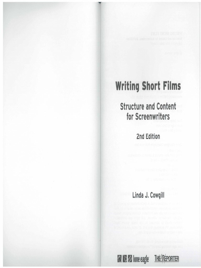 writing short films linda cowgill pdf download